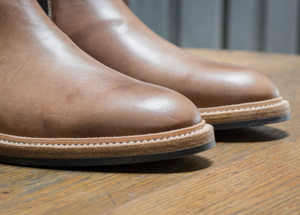 Rider Boot Co. 'Fritz' - Horween Horsefronts Natural