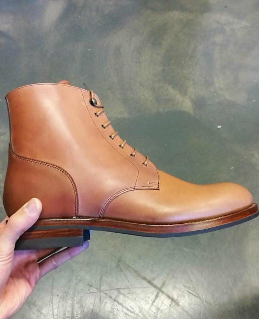 Shell Cordovan Riding Boots Natural Shell Cordovan - Limited Qty, Open MTO – RL Makers