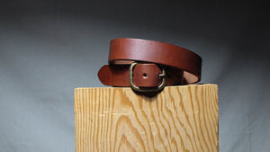 'Everyday' Belt - Mid Brown & Choco Brown