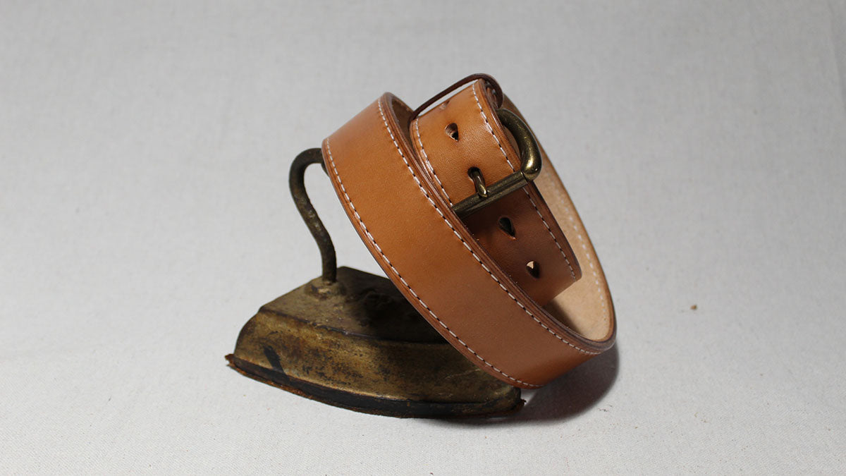 Horween Horsehide Belt - Dk Tan – RL Makers display picture 2