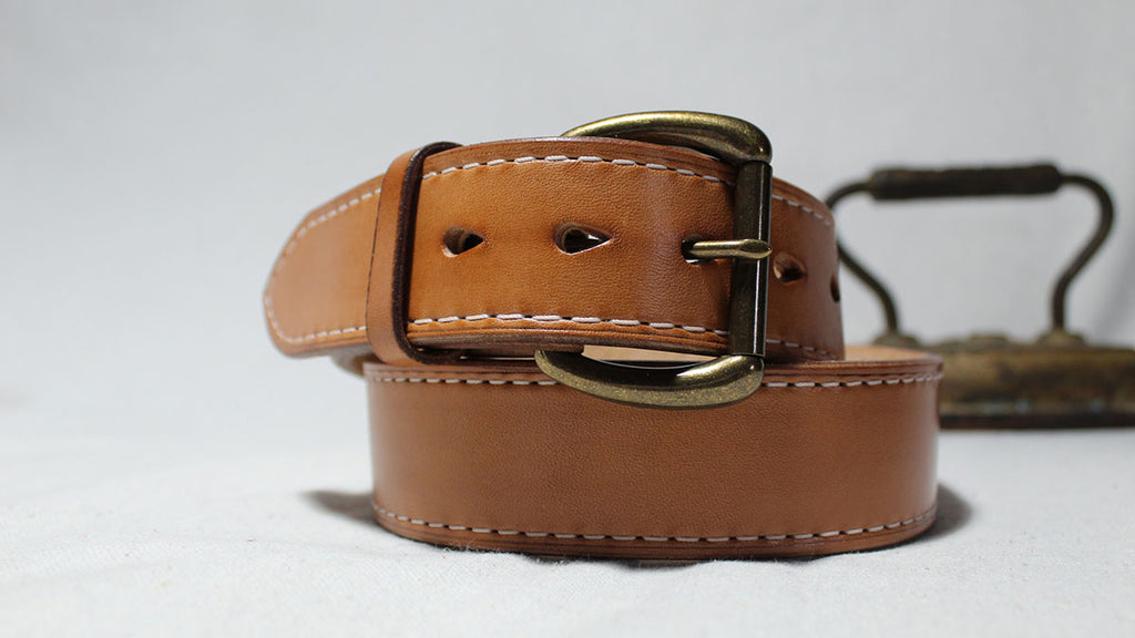 horween leather dress belt Horween Chromexcel Brown Belt